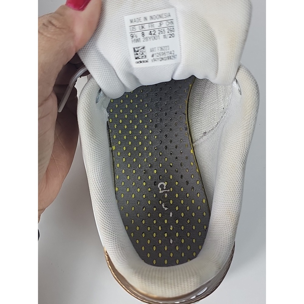 adidas Women's Advantage Sneaker 9.5‎ White Copper Metallic - Picture 15 of 16